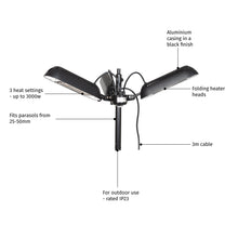 Load image into Gallery viewer, Folding Parasol Heater
